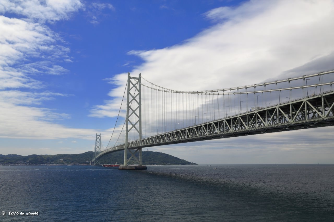 Akashi Kaikyo Bridge Construction Process